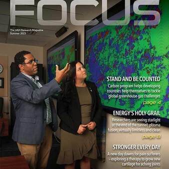 Read the most recent issue of FOCUS: UAH Research Magazine